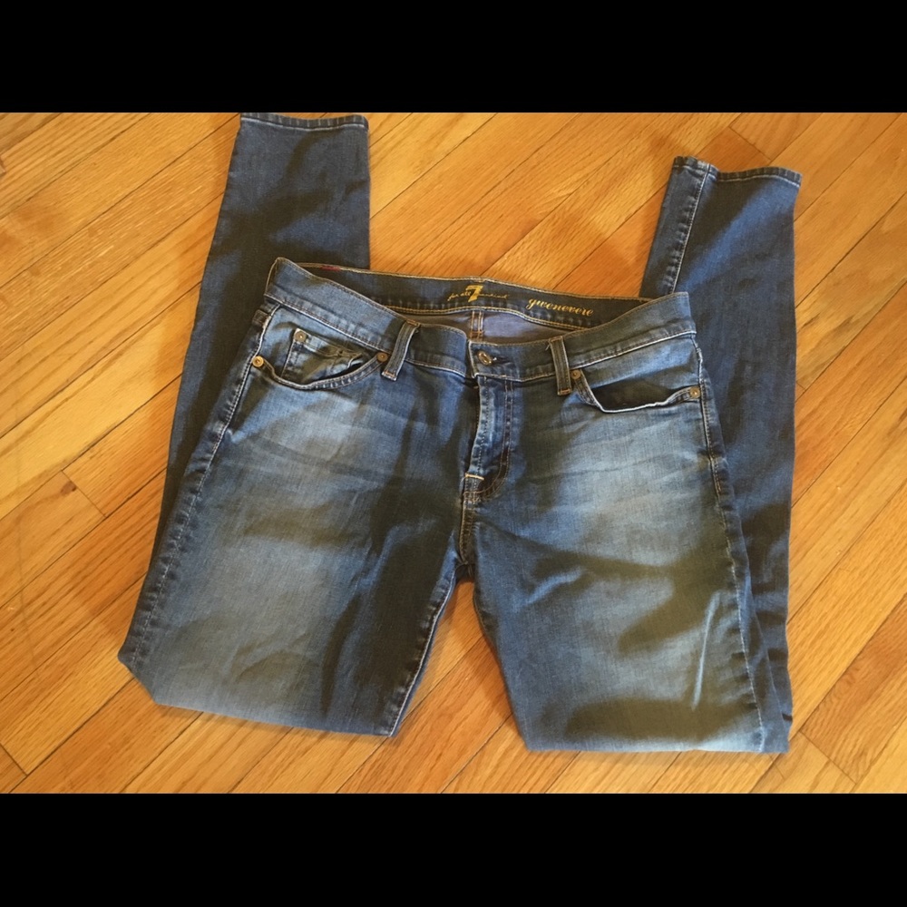 7FAM Gwenevere skinny jeans size 30